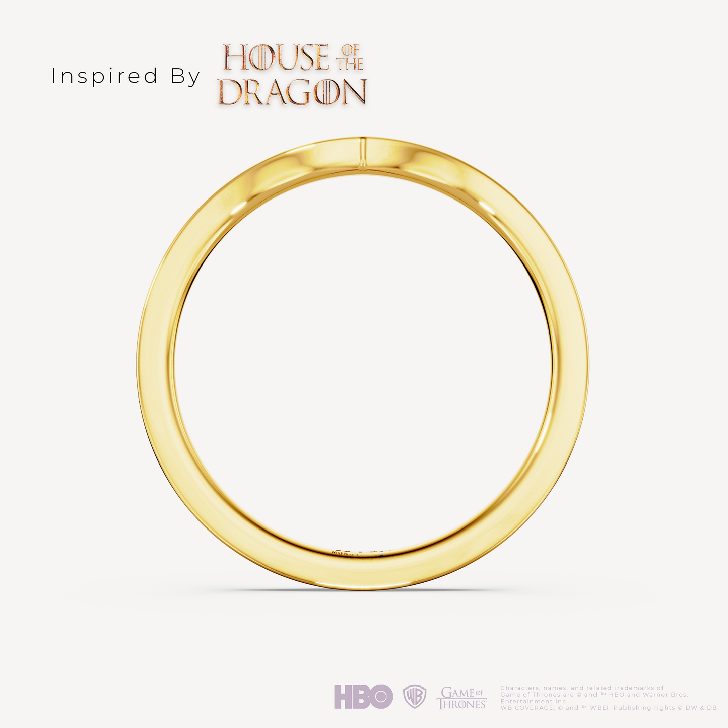 Rhaenys Crown Ring Gold