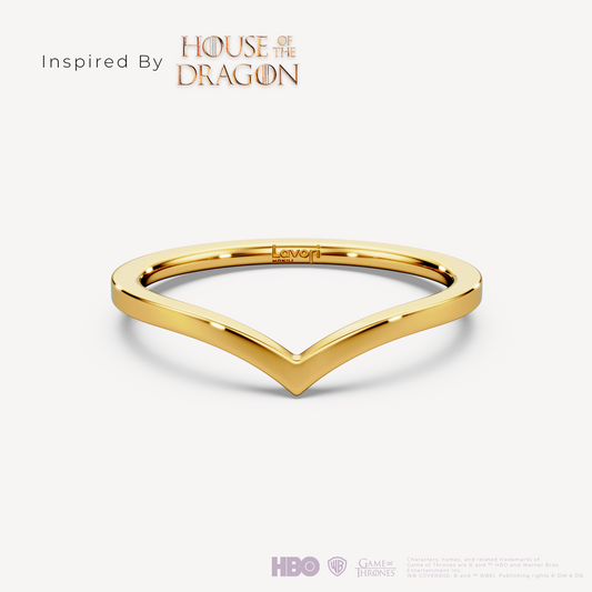 Rhaenys Crown Ring Gold