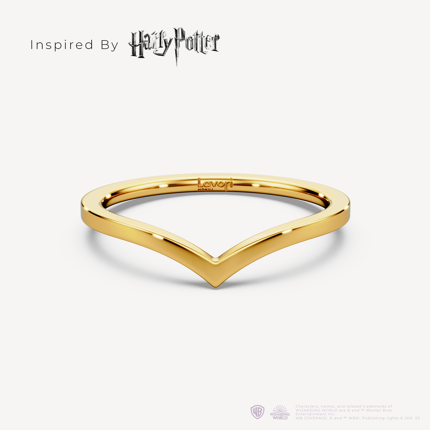 Hogwards Hat Ring Gold