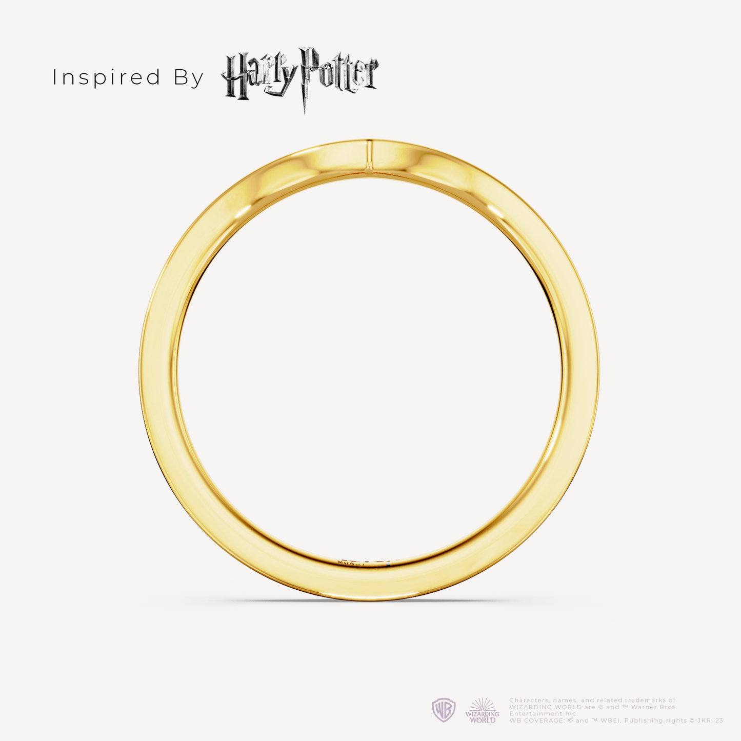 Hogwards Hat Ring Gold